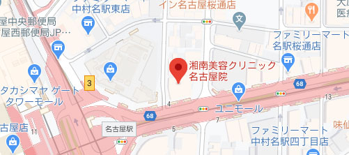 湘南美容クリニック 名古屋院地図