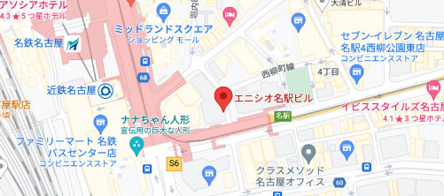 湘南美容クリニック 名古屋駅本院地図