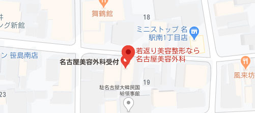 名古屋美容外科地図