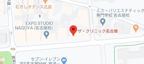 THE CLINIC NAGOYA地図
