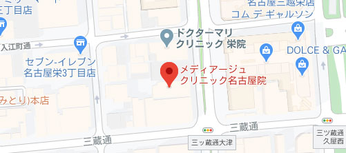 メディアージュクリニック 名古屋院地図