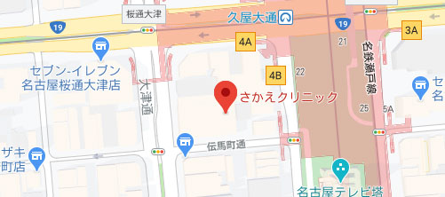 さかえクリニック地図