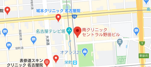 南クリニック 名古屋院地図