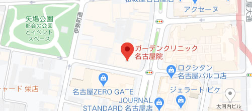 ガーデンクリニック 名古屋院地図