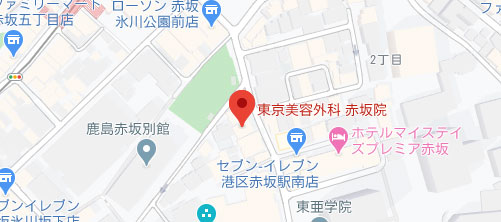 東京美容外科 赤坂院地図