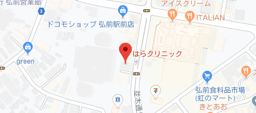 はらクリニック地図