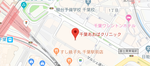 あおばクリニック 千葉院地図