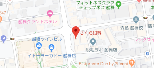 さくら眼科･美容皮膚科地図