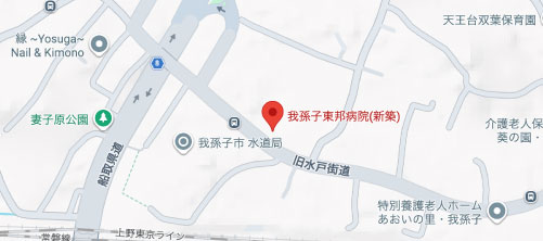 我孫子東邦病院地図