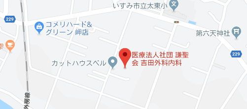 吉田外科内科地図