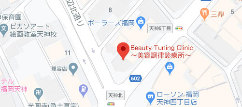 BEAUTY TUNING CLINIC 美容調律診療所地図