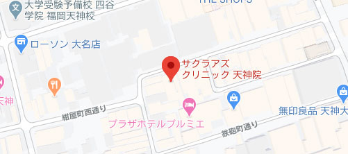 サクラアズクリニック 天神院地図