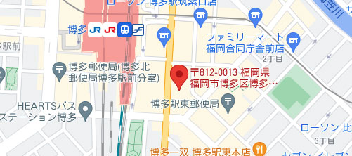 湘南美容クリニック 博多院地図