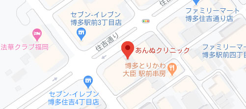 あんぬクリニック地図