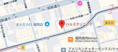 ハルスクリニック地図
