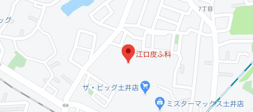 江口皮ふ科地図