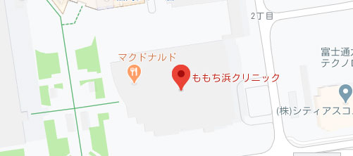 ももち浜クリニック地図