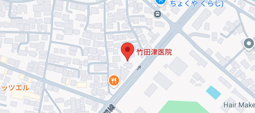 竹田津医院地図