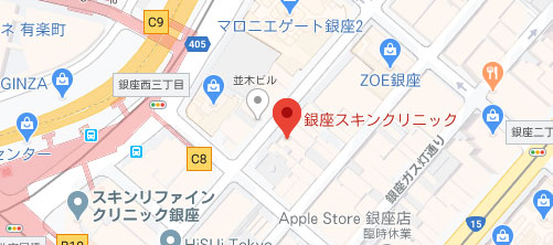 銀座スキンクリニック地図