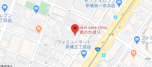 スキンケアクリニック 美のかほり地図