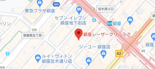 銀座レーザークリニック地図
