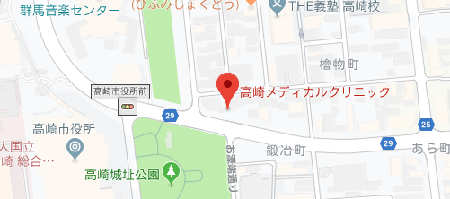 高崎メディカルクリニック地図