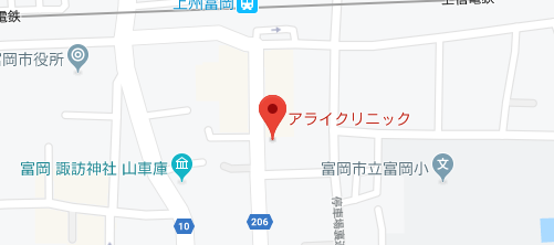 アライクリニック地図
