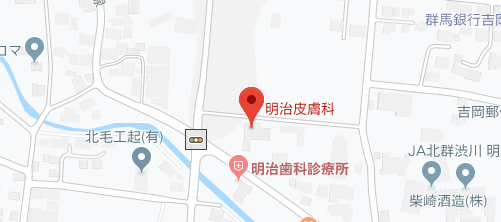明治皮膚科地図