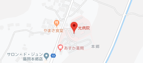 光病院地図