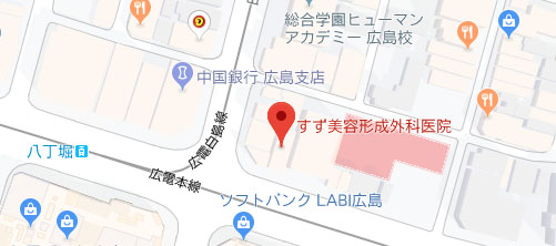 すず美容形成外科医院地図