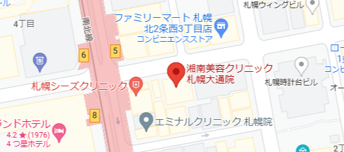 湘南美容クリニック地図