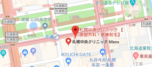 札幌中央クリニック地図