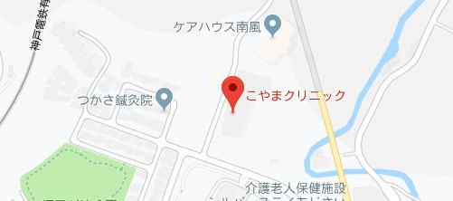 こやまクリニック地図