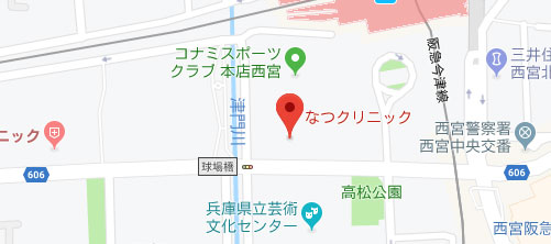 なつクリニック地図