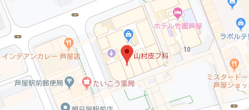 山村皮フ科地図