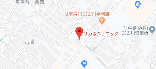 サカネクリニック地図