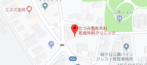 たつみ整形外科・形成外科クリニック地図
