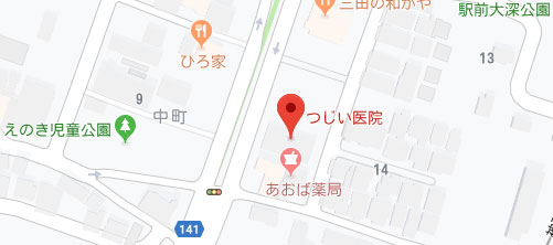 つじい医院地図