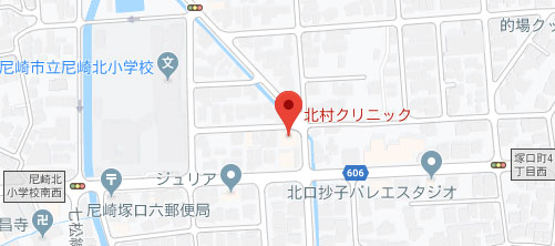 北村クリニック地図