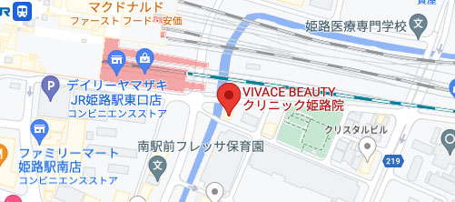 VIVACE BEAUTYCLINIC地図