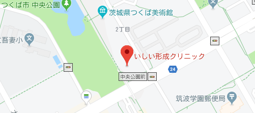 いしい形成クリニック地図