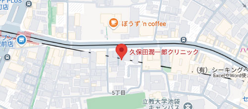 久保田潤一郎クリニック地図