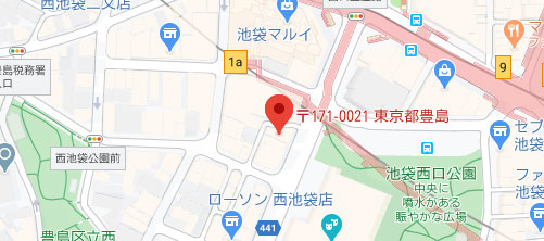 ルーチェクリニック地図