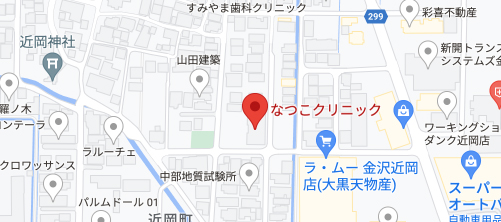 なつこクリニック地図