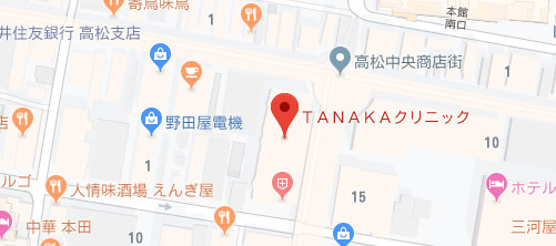 TANAKAクリニック地図