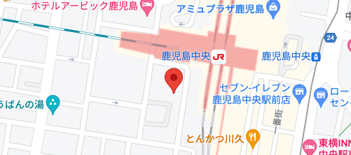 湘南美容クリニック 鹿児島中央院地図