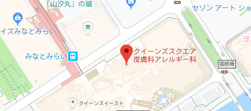クイーンズスクエア医療レーザーセンター地図