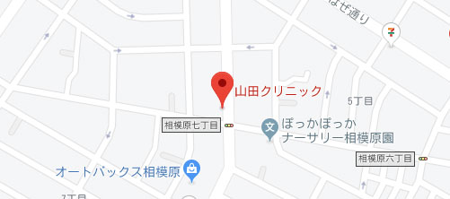 山田クリニック地図