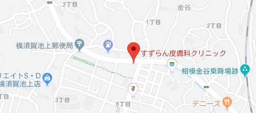 すずらん皮膚科クリニック地図