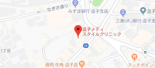 逗子メディスタイルクリニック地図